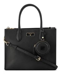 ナインウェスト レディース バッグ Nine West Magdalina Triple Compartment Shopper Bag Black ブラックのサムネイル