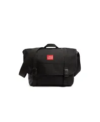 マンハッタンポーテージ レディース バッグ Manhattan Portage Flushing Flap Over Messenger Bag Black ブラック