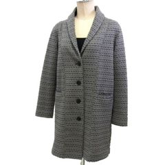 美品♡ハートイッセイミヤケ スプリングコート シアー ロングコート M