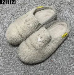 Bearpaw シープスキン ルームシューズ スリッパ アイボリー