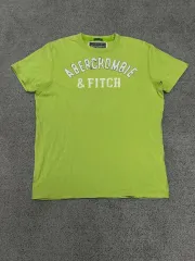 (L) Abercrombie アバクロンビー ロゴ Tシャツ
