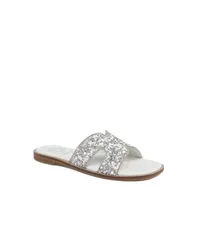 グレース レディース シューズ サンダル Grace Malpelo Sandal Silver leather シルバーのサムネイル