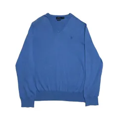XL POLO RALPH LAUREN(ポロラルフローレン) ピマコットン Vネック ニット
