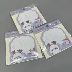 BANDAI ちいかわ モモンガ 付箋メモ帳パッド 30枚 PURPLE