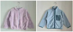 レディース 女の子 フリース アウター フリース ジップアップ ジャケット 110-120 サイズ 2種 まとめ