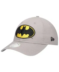 ニューエラ レディース アクセサリー 帽子 New Era Womens Gray Batman 9TWENTY Adjustable Hat Gray グレー