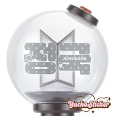 BTS ペンライトステッカー　ジョングク　グク　星総柄ꕤver.  　KPOP アイドル　推し活　ペンライトデコ　推し活DIY