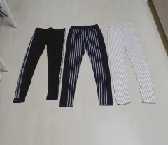 ボーダー柄/LINE レディース ズボン まとめ3種 //新品