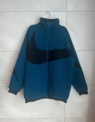 ナイキ ビッグ スウッシュ リバーシブル フリース ジャケット 海外:S 105お勧め