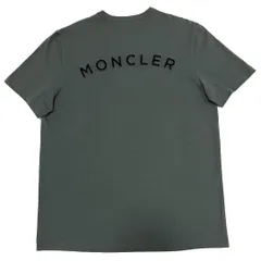 モンクレール　立体ロゴ　カーキ　Tシャツ　M 国内正規品　5S206