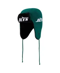 ニューエラ メンズ アクセサリー 帽子 ニット New Era Mens Green New York Jets Helmet Head Trapper Knit Hat Green グリーンのサムネイル