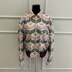 267000116 adidas アディダス × GUCCI グッチ トレフォイル GG ロゴ プリント ブルゾン