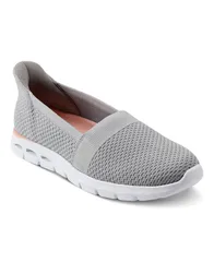 イージースピリット レディース シューズ パンプス Easy Spirit Womens Denise Austin Nilsa Slip On Casual Flats Gray グレーのサムネイル