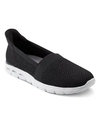 イージースピリット レディース シューズ パンプス Easy Spirit Womens Denise Austin Nilsa Slip On Casual Flats Black ブラックのサムネイル