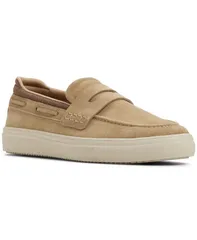 アルド メンズ シューズ スリッポン・ローファー レザー ALDO Menseafarer Leather Slip On Shoe Taupe トープ