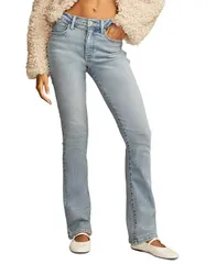 ラッキーブランド レディース ボトムス デニムパンツ ブーツカット ミニ ブーツ ジーンズ Lucky Brand Womens Stevie HighRise Mini Bootcut Jeans Capsize
