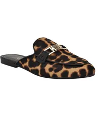ゲス レディース シューズ パンプス GUESS Womens Bommy Slip On Mules Leopard アニマルのサムネイル