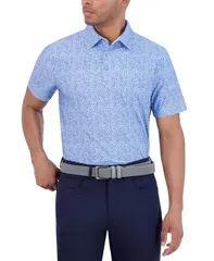 ベンシャーマン メンズ トップス ポロシャツ ジャージー Ben Sherman Broken Record Tech Jersey Sports Fit Polo Blue ブルーのサムネイル