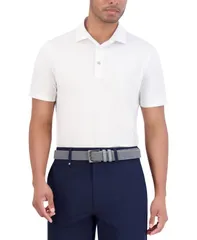 ベンシャーマン メンズ トップス ポロシャツ Ben Sherman Solid Tech Pique Sports Fit Polo White ホワイトのサムネイル
