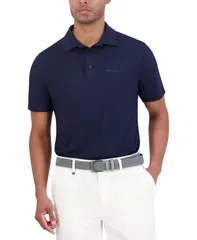 ベンシャーマン メンズ トップス ポロシャツ Ben Sherman Solid Tech Pique Sports Fit Polo Navy ネイビーのサムネイル