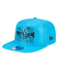 ニューエラ メンズ アクセサリー 帽子 New Era Mens Blue New York Yankees Neon Golfer Snapback Hat Blue ブルー