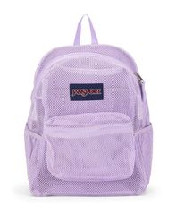 限定‼️美品✨】JANSPORT ジャンスポ メッシュ リュック 紫 - メルカリ