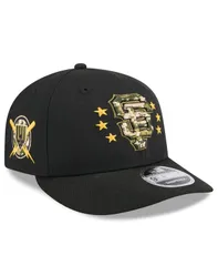 ニューエラ メンズ アクセサリー 帽子 New Era Mens Black San Francisco Giants 2024 Armed Forces Day Low Profile 9FIFTY Snapback Hat Black ブラック