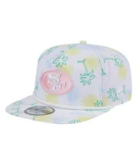 ニューエラ メンズ アクセサリー 帽子 New Era Mens White San Francisco 49ers Vacay Golfer Snapback Hat White ホワイト