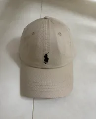 ポロ ラルフローレン キャップ 帽子 ベージュ (新品)