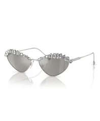 スワロフスキー レディース アクセサリー サングラス・アイウェア Swarovski Womensunglasses Mirror SK7009 SilverSilver シルバー