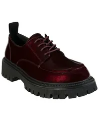ジーシーシューズ レディース シューズ オックスフォード レース ローファー GC Shoes Womens Drew Lace Up Lug Sole Oxford Loafers Burgundy バーガンディ
