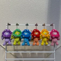 新品推しカラーミャクミャクボールチェーンマスコットEXPO2025大阪・関西万博公式グッズキーホルダーぬいぐるみおもちゃパープルブルーイエローグリーンピンクレッド