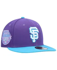 ニューエラ メンズ アクセサリー 帽子 New Era Mens Purple San Francisco Giants Vice 59FIFTY Fitted Hat Purple パープル