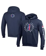 チャンピオン メンズ アウター パーカー・スウェット ロゴ パーカー Champion Mens and Womens Navy NBA 2K League InGame Logo Powerblend Pullover Hoodie Navy ネイビー