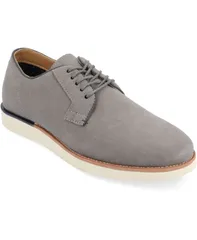 バンス メンズ シューズ オックスフォード ダービー Vance Co Mens Ingram Plain Toe Derby Shoes Gray グレー