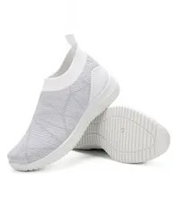 ミオマリオ レディース シューズ スニーカー メッシュ Mio Marino Womens Casual Slip On Sneakers with Breathable Mesh White ホワイト