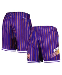 ミッチェルネス メンズ ボトムス ハーフパンツ・ショーツ メッシュ ショートパンツ Mitchell Ness Mens Purple Phoenix Suns City Collection Herのサムネイル