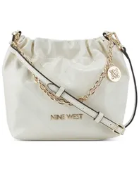 ナインウェスト レディース バッグ Nine West Womens Karter Bucket Crossbody Bag Ivory アイボリーのサムネイル