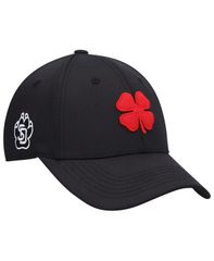블랙 클로버 남성 액세서리 모자 Black Clover Mens Black South Dakota Coyotes Spirit Flex Hat Black 블랙