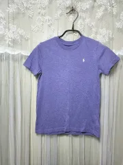 (キッズ)ポロ ラルフローレン パープル 半袖 Tシャツ 130