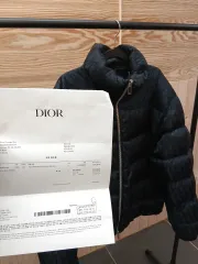 ブラック サイズ 60 ディオール オブリーク ダウン