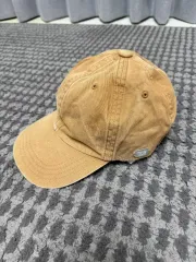 CA4LA カシラ ヴィンテージ ベージュ コットン ボールキャップ