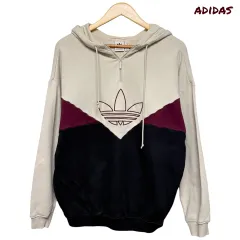 3618 アディダス BIGロゴ ハーフジップ フーディー