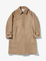 ライズアンドビロウ / ウール フェルト バルマカーン コート / XL(105)