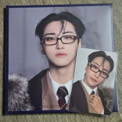 ATEEZ(エイティーズ・アチズ) ソンファ(SEONGHWA) デジパック DIGIPACK 開封済みアルバム トレカ 付き フォトカード 付き Golden Hourglass 4 ateez