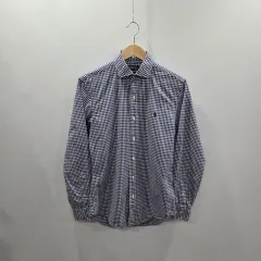 POLO RALPH LAUREN(ポロラルフローレン) ギンガム CHECK SHIRT ブルー S