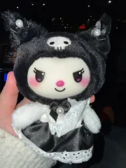 クロミ ぬいぐるみ ブラック レース ドレス