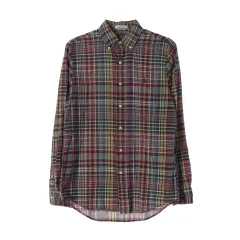 ポロ ラルフローレン マドラスチェック 新モデル クラシックフィット Indigo CHECK シャツ