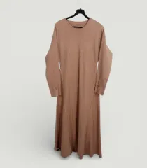 レディース 66サイズ / ブランド ボタン 袖 LINE かわいい ニット ONE PIECE BG A-24