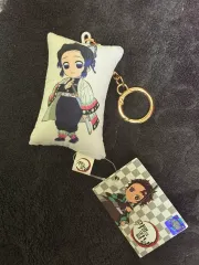 鬼滅の刃 クッション キーホルダー 胡蝶 しのぶ